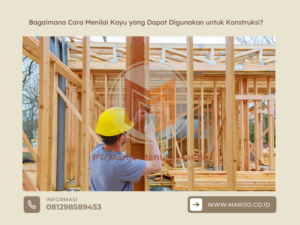 Bagaimana Cara Menilai Kayu yang Dapat Digunakan untuk Konstruksi