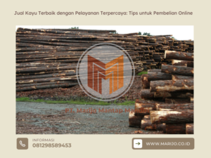 Jual Kayu Terbaik dengan Pelayanan Terpercaya Tips untuk Pembelian Online