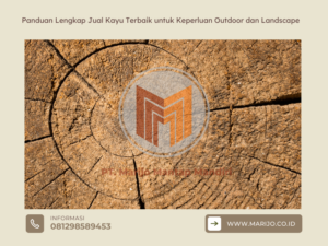 Panduan Lengkap Jual Kayu Terbaik untuk Keperluan Outdoor dan Landscape