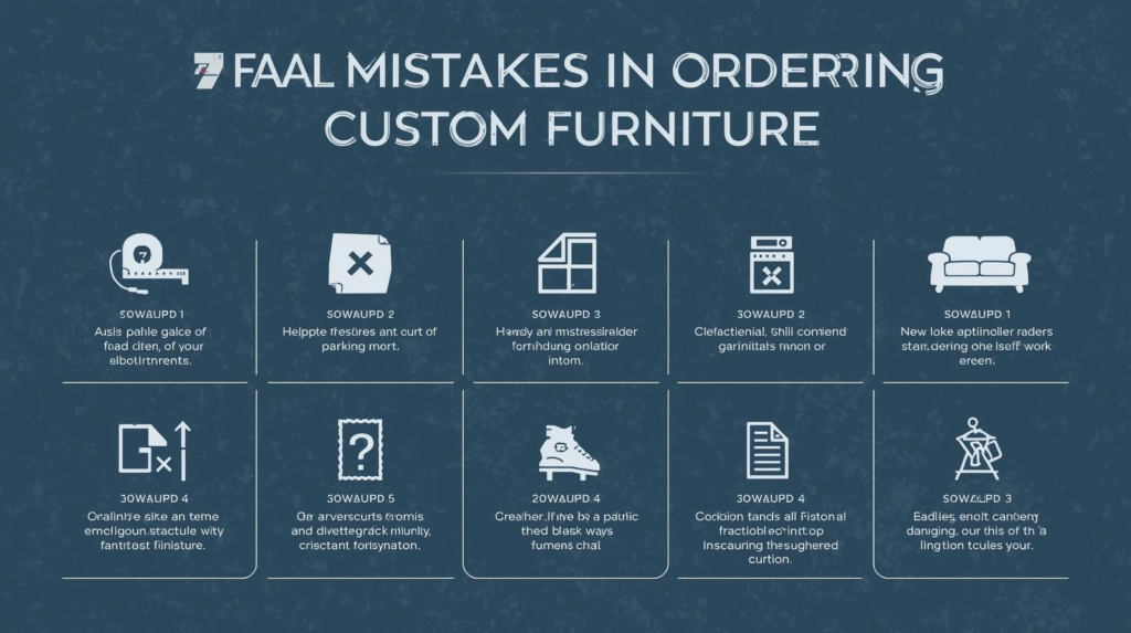 7 Kesalahan Fatal dalam Memesan Custom Furniture