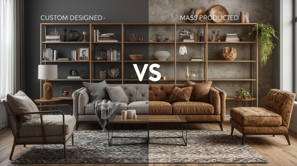 Custom Furniture vs Furniture Jadi: Mana yang Lebih Baik untuk Investesimu? 2 ✅ | Jualkayu 2026 Custom Furniture vs Furniture