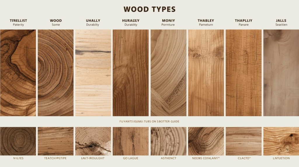 Memilih Kayu Terbaik untuk Custom Furniture yang Awet dan Estetik