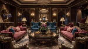 Custom Furniture Ruang Tamu yang Mewah