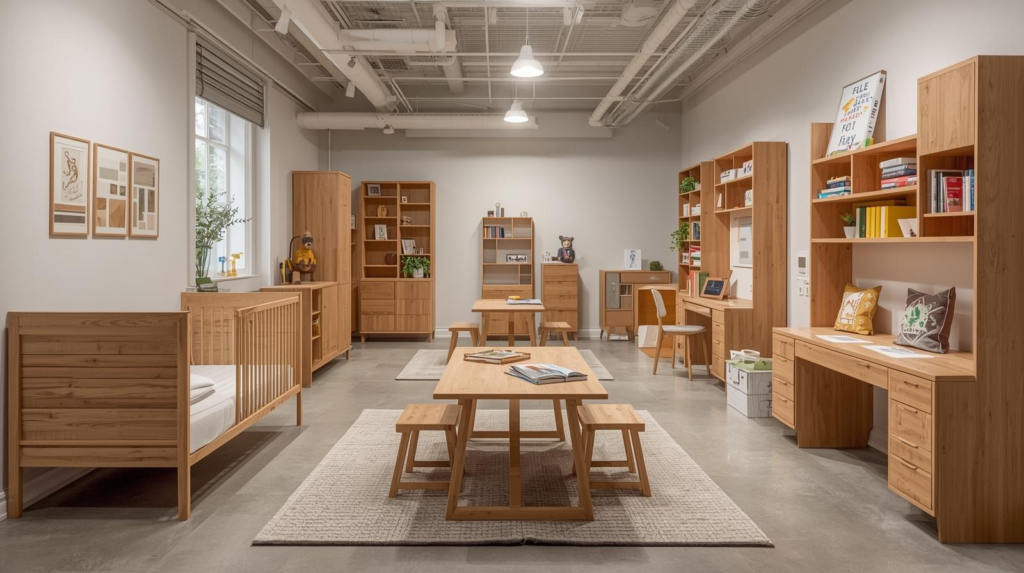 Desain Custom Furniture untuk Kamar Anak yang Tumbuh Bersama Mereka 2 ✅ | Jualkayu 2026 Desain Custom Furniture untuk Kamar Anak yang Tumbuh Bersama Mereka