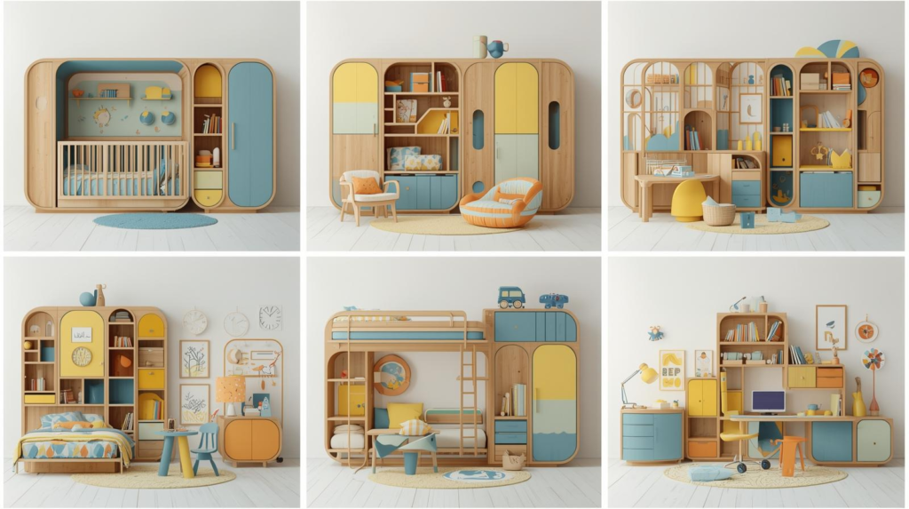 Desain Custom Furniture untuk Kamar Anak yang Tumbuh Bersama Mereka 1 ✅ | Jualkayu 2026 Desain Custom Furniture untuk Kamar Anak yang Tumbuh Bersama Mereka