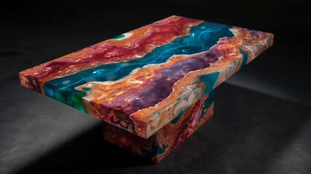 Eksplorasi Material: Custom Furniture dari Epoxy Resin dan Kayu yang Memukau 2 ✅ | Jualkayu 2026 Custom Furniture dari Epoxy Resin (1)