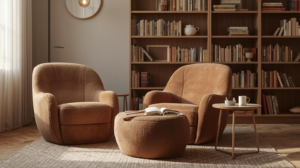 Pojok Baca Idaman dengan Custom Furniture yang Cozy