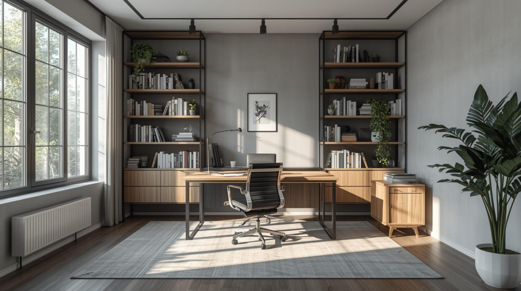 Dari Gudang Kosong ke Home Office Produktif: Kisah Custom Furniture yang Mengubah Segalanya 2 ✅ | Jualkayu 2026 Dari Gudang Kosong ke Home Office Produktif