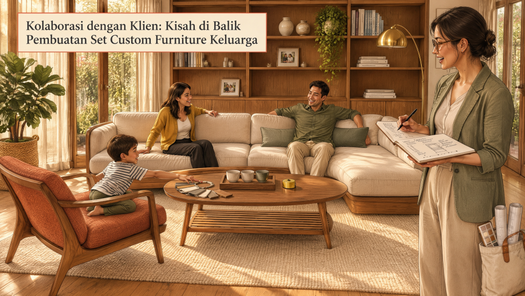 Kolaborasi dengan Klien: Kisah di Balik Pembuatan Set Custom Furniture Keluarga 1 ✅ | Jualkayu 2026 ❤️ Kisah di Balik Pembuatan Set Custom Furniture Keluarga | Jualkayu 2026